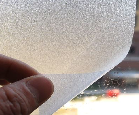 长垣玻璃门外面粘广告用什么材料好？