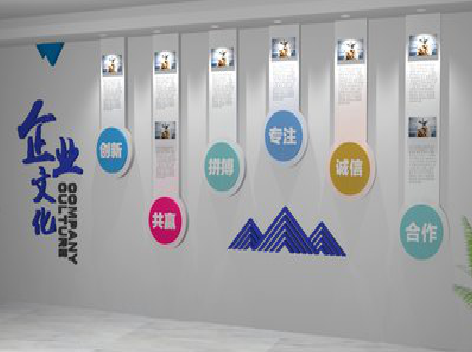 长垣企业文化墙需要传递什么办公文化？