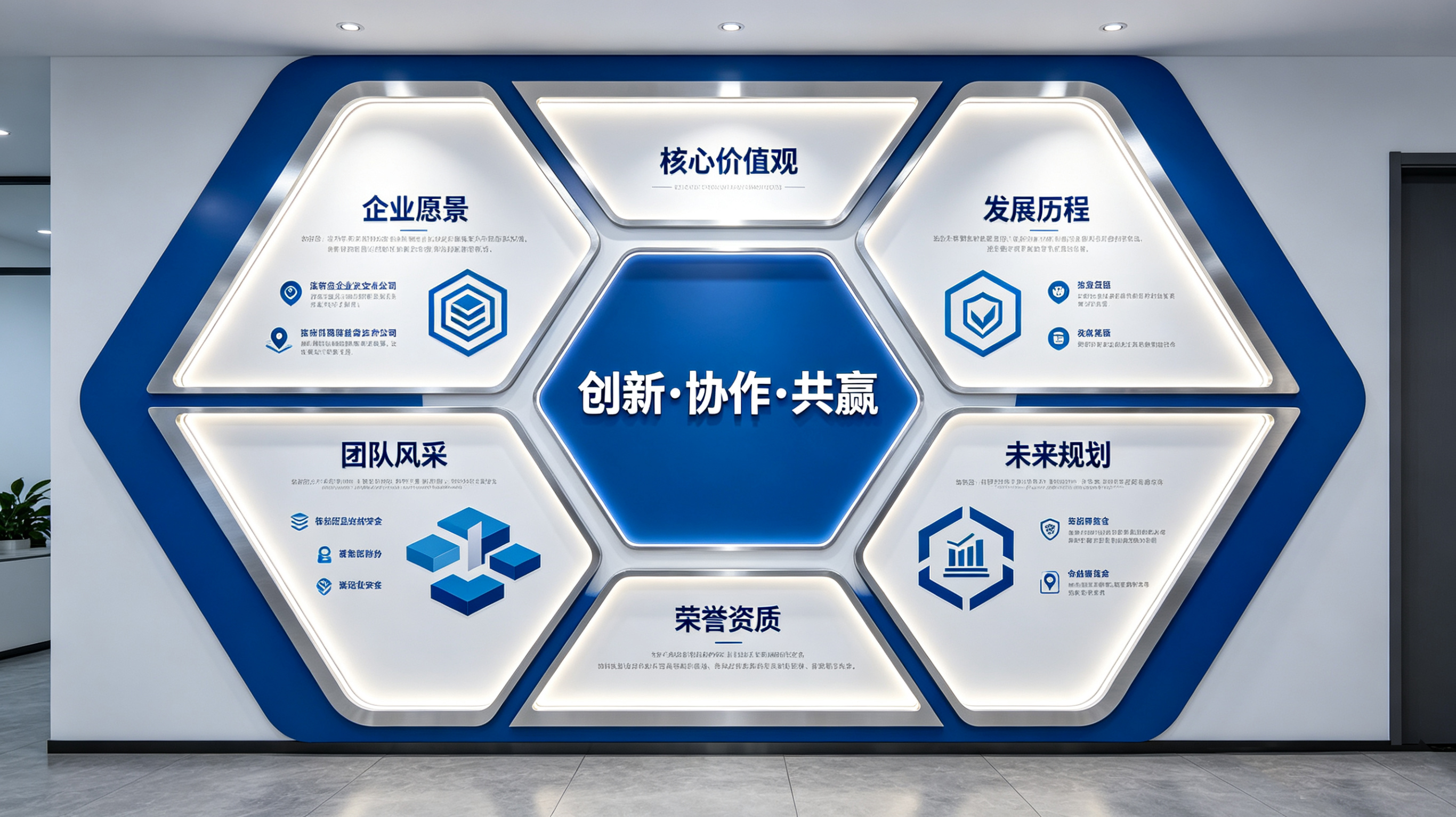 长垣企业文化墙六边形避坑指南（新手常犯5个错误）